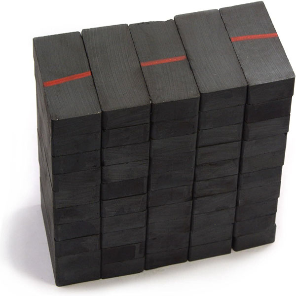 Aimants carrés en Ferrite 40x20x10, bloc de Ferrie de qualité Y25-Y35 40x25x10, Y30BH